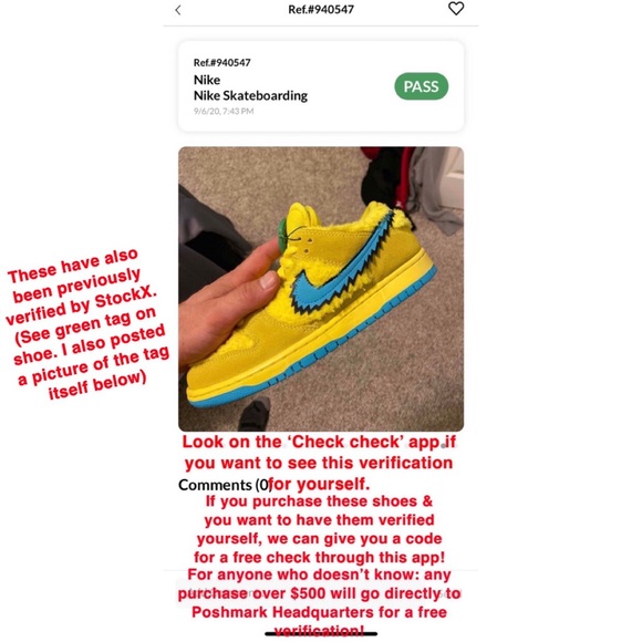 🖤SOLD🖤Unisex. Official Nike x Grateful Dead!! - Picture 2 of 16